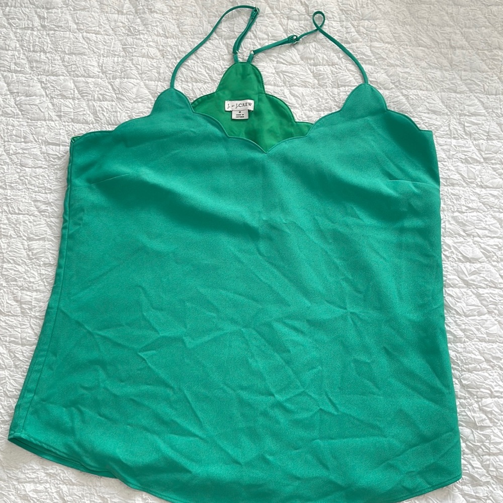 Scallop Kelly Green ToP NWOT